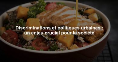 Discriminations et politiques urbaines : un enjeu crucial pour la société