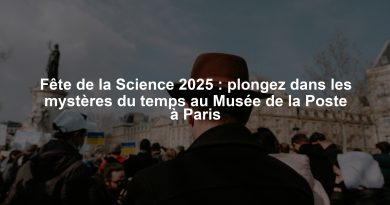Fête de la Science 2025 : plongez dans les mystères du temps au Musée de la Poste à Paris