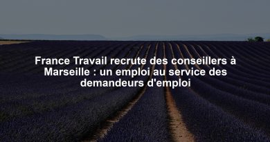 France Travail recrute des conseillers à Marseille : un emploi au service des demandeurs d'emploi