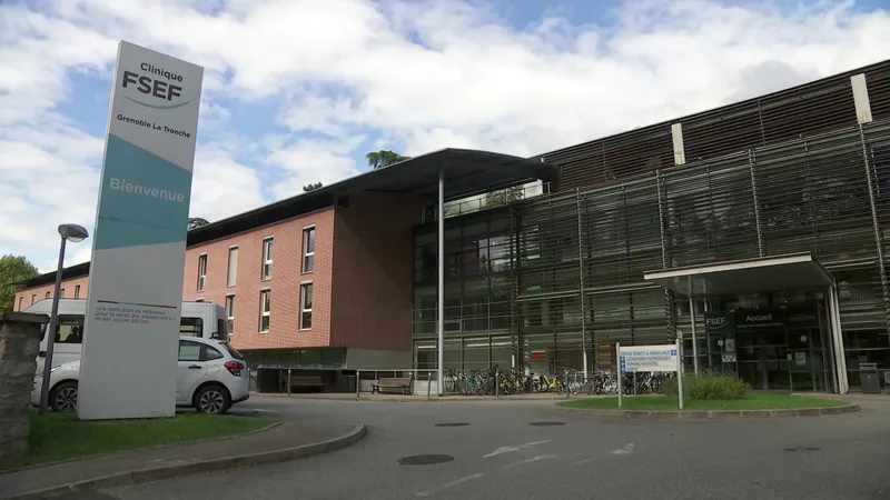 La clinique FSEF à La Tronche dispose de 200 lits dédiés à la santé mentale des adolescents et des jeunes adultes