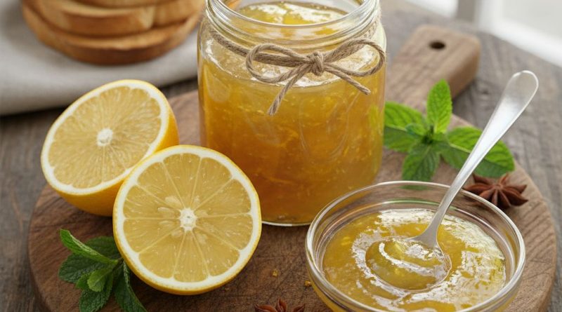Recette de confiture de citrons maison : un délice acidulé à réaliser soi-même