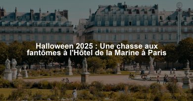Halloween 2025 : Une chasse aux fantômes à l'Hôtel de la Marine à Paris