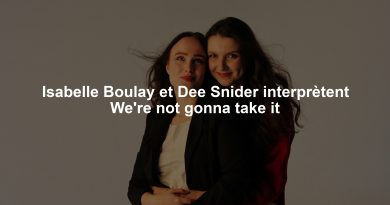 Isabelle Boulay et Dee Snider interprètent We're not gonna take it