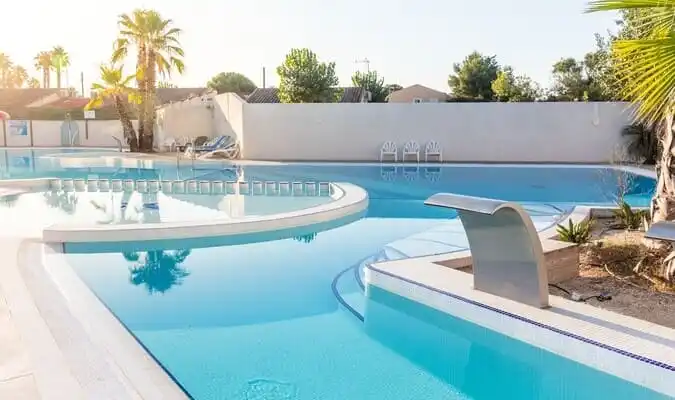 Espace aquatique au camping Napoléon