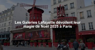 Les Galeries Lafayette dévoilent leur magie de Noël 2025 à Paris