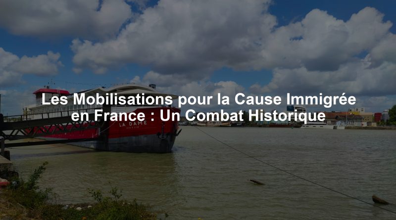 Les Mobilisations pour la Cause Immigrée en France : Un Combat Historique