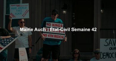 Mairie Auch : État-Civil Semaine 42