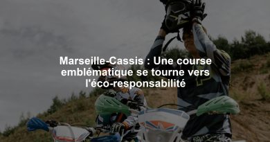 Marseille-Cassis : Une course emblématique se tourne vers l'éco-responsabilité