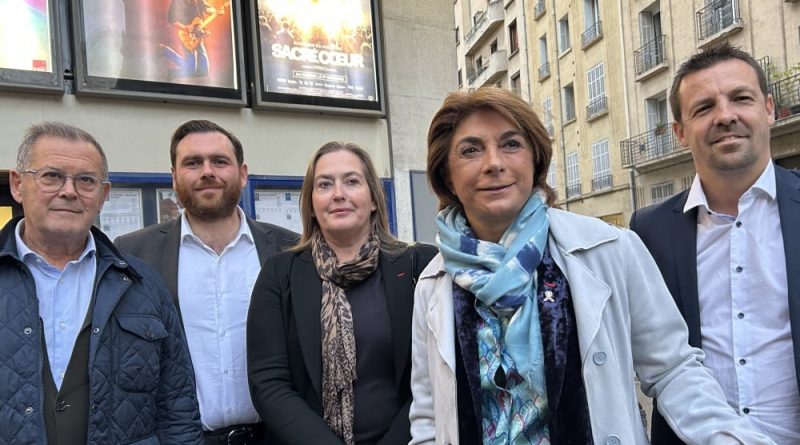 Martine Vassal présente le film 'Sacré-Cœur' à Marseille