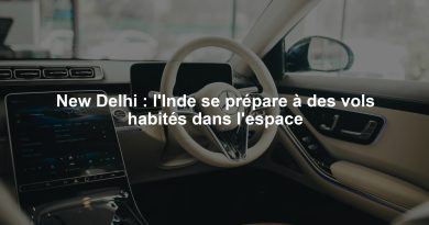 New Delhi : l'Inde se prépare à des vols habités dans l'espace