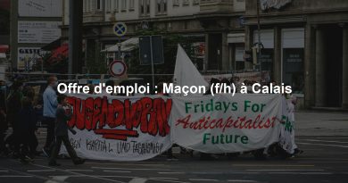 Offre d'emploi : Maçon (f/h) à Calais