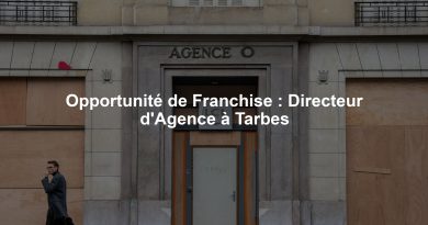 Opportunité de Franchise : Directeur d'Agence à Tarbes