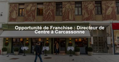 Opportunité de Franchise : Directeur de Centre à Carcassonne