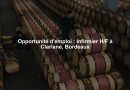 Opportunité d’emploi : Infirmier H/F à Clariane, Bordeaux Opportunité d'emploi : Infirmier H/F à Clariane, Bordeaux