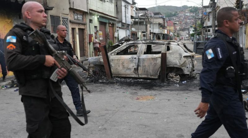 Brésil : 64 morts à Rio lors de l'opération de police anti-drogue la plus meurtrière de la ville