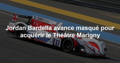 Jordan Bardella avance masqué pour acquérir le Théâtre Marigny
