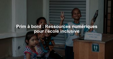 Prim à bord : Ressources numériques pour l'école inclusive