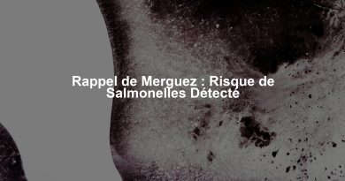 Rappel de Merguez : Risque de Salmonelles Détecté