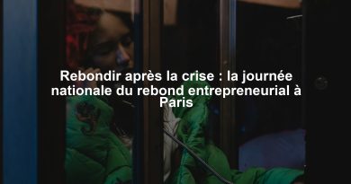 Rebondir après la crise : la journée nationale du rebond entrepreneurial à Paris