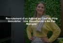 Recrutement d’un Adjoint au Chef du Pôle Immobilier : Une Opportunité à Ne Pas Manquer Recrutement d'un Adjoint au Chef du Pôle Immobilier : Une Opportunité à Ne Pas Manquer