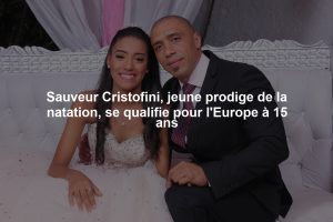 Sauveur Cristofini, jeune prodige de la natation, se qualifie pour l'Europe à 15 ans