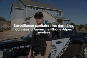 Surveillance sanitaire : les dernières données d'Auvergne-Rhône-Alpes révélées