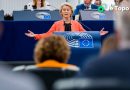 Ursula von der Leyen affrontera en octobre ses deuxième et troisième motions de censure au Parlement européen, après la première qui fut rejetée en juillet dernier - Crédits : Daina Le Lardic / Parlement européen