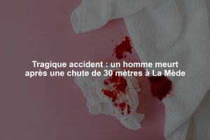 Tragique accident : un homme meurt après une chute de 30 mètres à La Mède