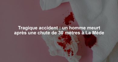 Tragique accident : un homme meurt après une chute de 30 mètres à La Mède