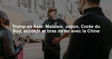Trump en Asie: Malaisie, Japon, Corée du Sud, accords et bras de fer avec la Chine