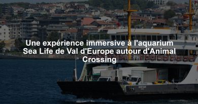 Une expérience immersive à l'aquarium Sea Life de Val d'Europe autour d'Animal Crossing