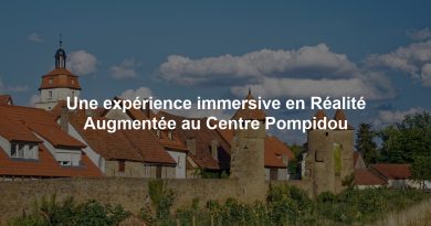 Une expérience immersive en Réalité Augmentée au Centre Pompidou