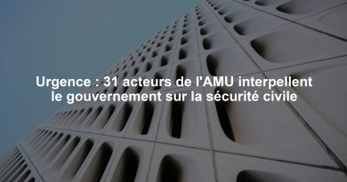 Urgence : 31 acteurs de l'AMU interpellent le gouvernement sur la sécurité civile
