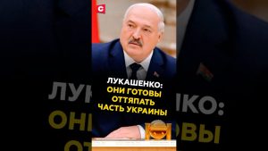 Лукашенко: Они готовы оттяпать часть Украины! #лукашенко #зеленский #украина #россия #новости #сво