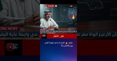 عاجل 🔥 الإمارات تدعو لتهدئة التوتر بين باكستان وأفغانستان وتجنب التصعيد