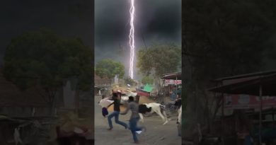 तूफ़ान को देख लोग भागे ,toofan, cyclone ASMR , Bhayankar adnhi toofan , Tornado ,thunderst video ASMR