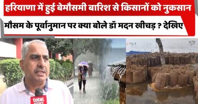 हरियाणा में बेमौसमी बारिश: किसानों की मुश्किलें और विशेषज्ञ की राय