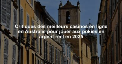 Critiques des meilleurs casinos en ligne en Australie pour jouer aux pokies en argent réel en 2025