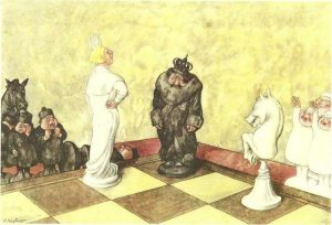 Échec et Mat : l'œuvre marquante de l'artiste suédois Robert Högfeldt