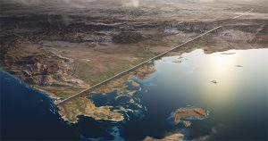 Des châteaux de sable high-tech se construisent dans le désert saoudien