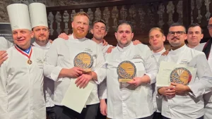 Sébastien Guérin, chef de partie à l’Élysée, remporte le titre de champion du monde de tourte de gibier
