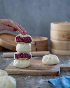 Recette de Bao sucré au chocolat et fruits rouges : un délice à découvrir