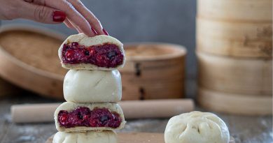 Recette de Bao sucré au chocolat et fruits rouges : un délice à découvrir
