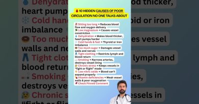 🩸 10 Causes Méconnues de Mauvaise Circulation