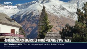 -10 degrés en trois jours : le froid polaire s'installe sur l'ensemble de la France