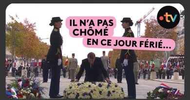 11 novembre : Macron et les hommages floraux - Chameroy