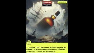 11 octobre 1798 : La flotte française perdue en Irlande