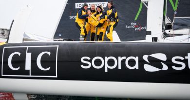 Vidéo : matinée à bord d'IDEC Sport avec l'équipage d'Alexia Barrier pour le Trophée Jules-Verne