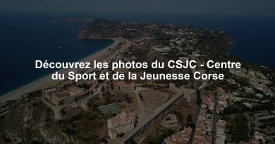 Découvrez les photos du CSJC - Centre du Sport et de la Jeunesse Corse