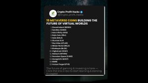 15 Cryptomonnaies du Métavers Façonnant les Mondes Virtuels